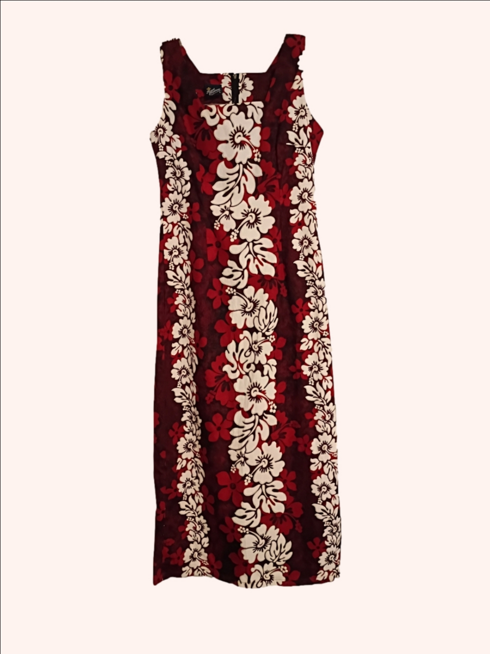 Royal Creations Red Floral Midi Dress